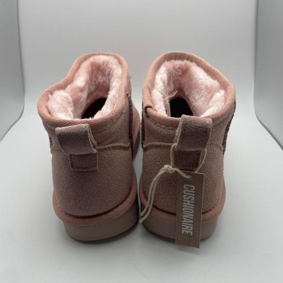 CUSHIONAIRE Women's COZY pull on boot PINK 8.5 - Picture 4 of 6